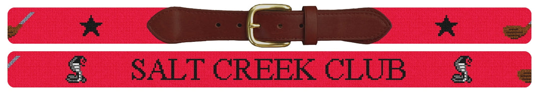 Custom Needlepoint Belt