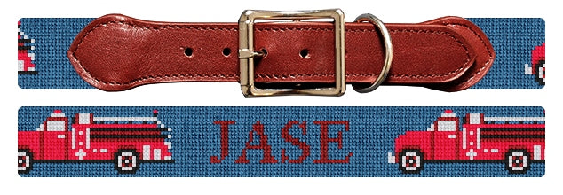 Custom Needlepoint Dog Collar