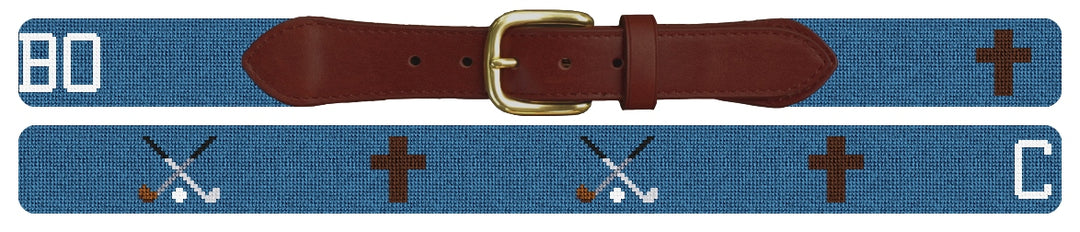 Custom Needlepoint Belt