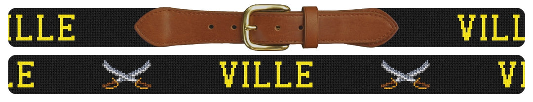Custom Needlepoint Belt