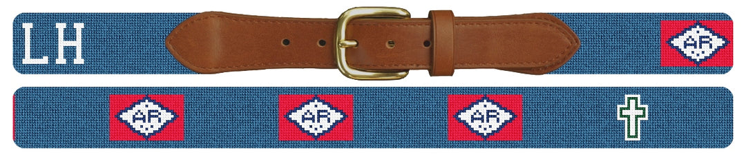 Custom Needlepoint Belt