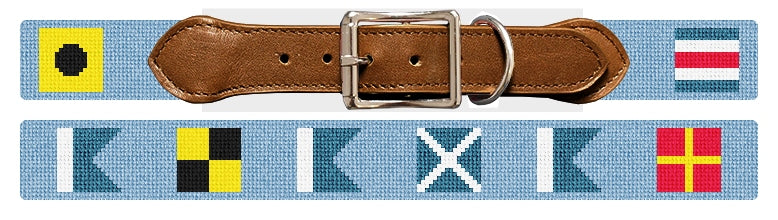 Custom Needlepoint Dog Collar
