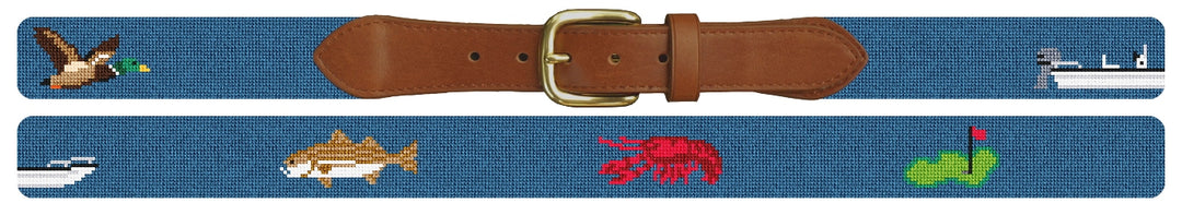 Custom Needlepoint Belt