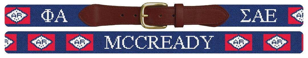 Custom Needlepoint Belt