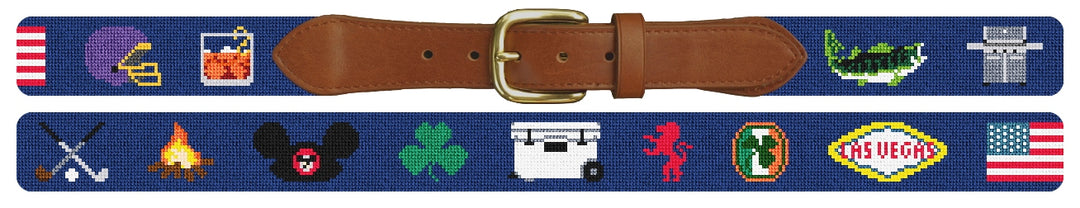 Custom Needlepoint Belt