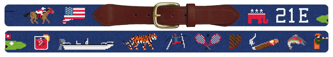 Custom Needlepoint Belt