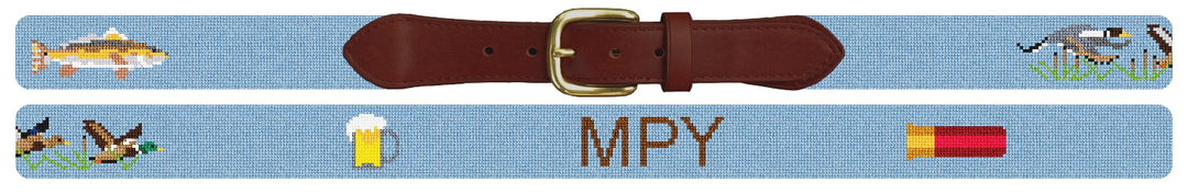 Custom Needlepoint Belt