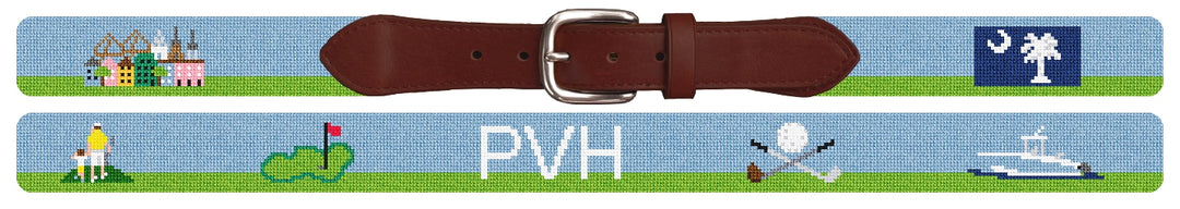 Custom Needlepoint Belt
