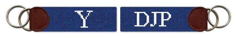 Custom Needlepoint Key Fob
