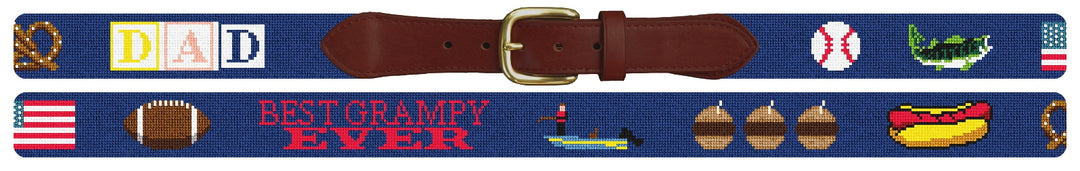Custom Needlepoint Belt