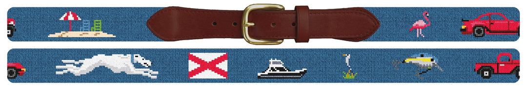 Custom Needlepoint Belt