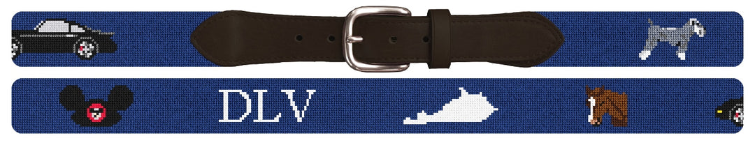 Custom Needlepoint Belt