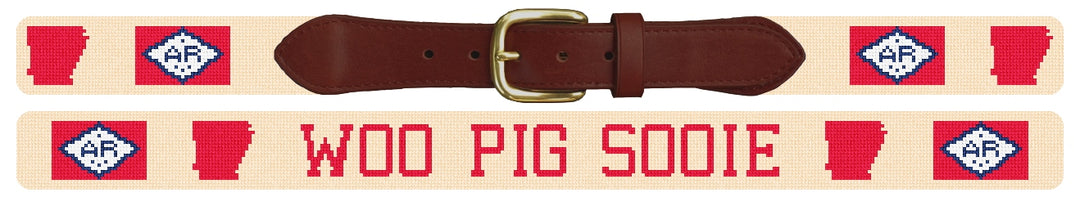 Custom Needlepoint Belt