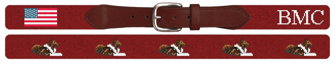 Custom Needlepoint Belt