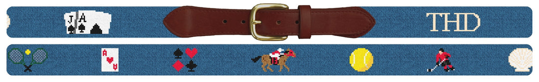 Custom Needlepoint Belt