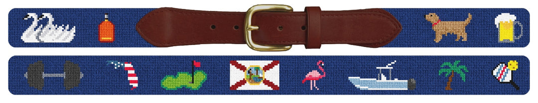 Custom Needlepoint Belt