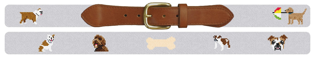 Custom Needlepoint Belt