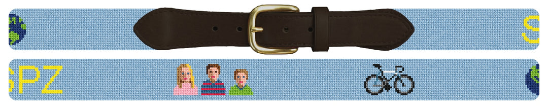 Custom Needlepoint Belt