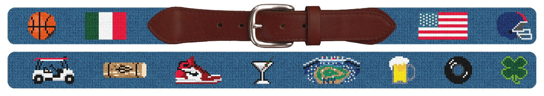Custom Needlepoint Belt