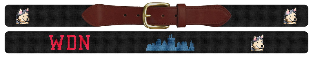 Custom Needlepoint Belt