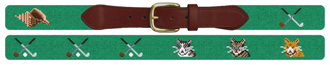 Custom Needlepoint Belt