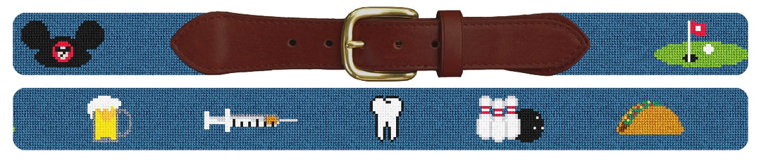 Custom Needlepoint Belt