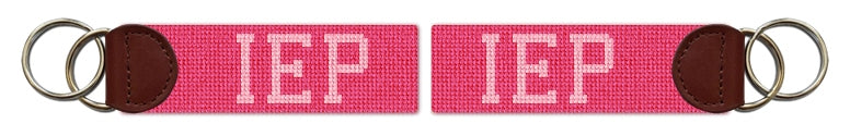 Custom Needlepoint Key Fob