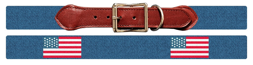 Custom Needlepoint Dog Collar