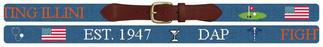 Custom Needlepoint Belt