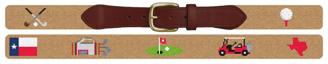 Custom Needlepoint Belt