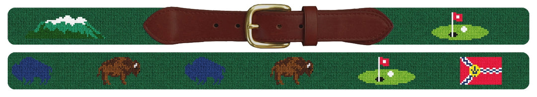 Custom Needlepoint Belt