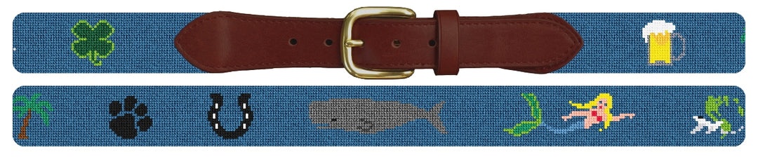 Custom Needlepoint Belt