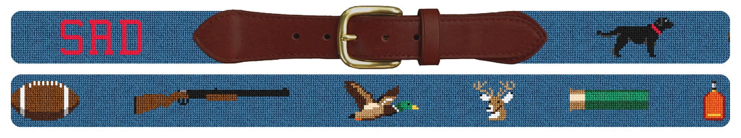 Custom Needlepoint Belt