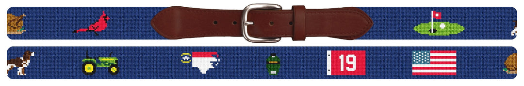 Custom Needlepoint Belt