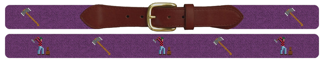 Custom Needlepoint Belt