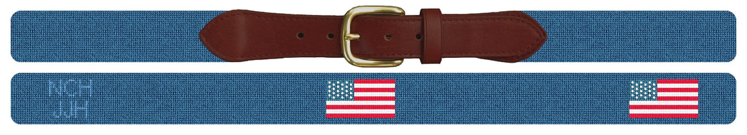 Custom Needlepoint Belt