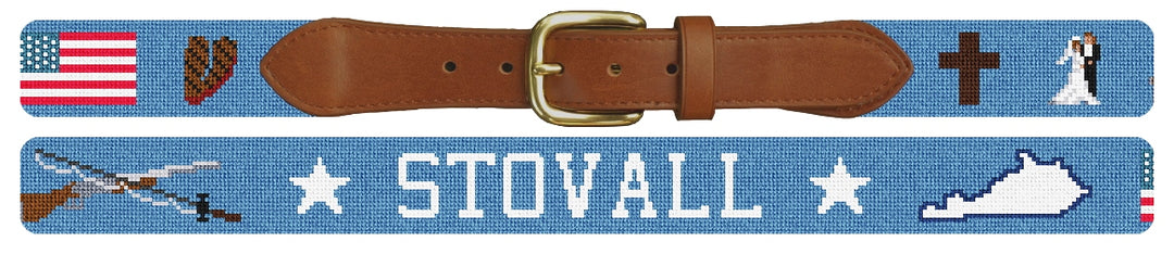 Custom Needlepoint Belt