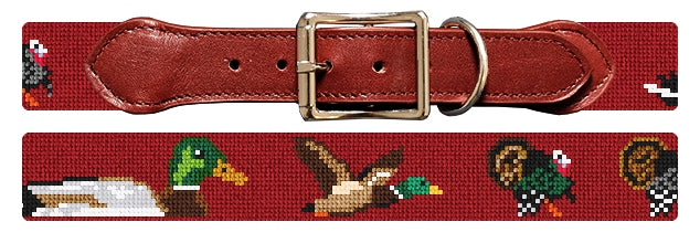 Custom Needlepoint Dog Collar