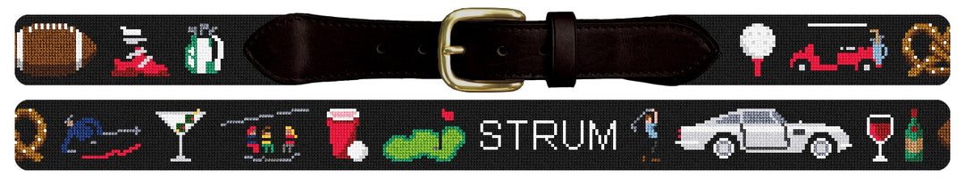 Custom Needlepoint Belt
