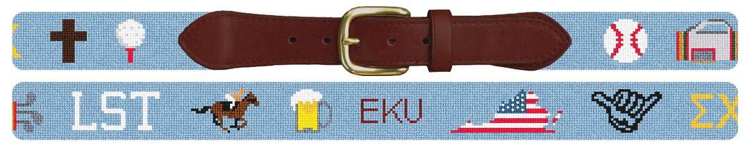 Custom Needlepoint Belt