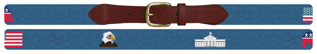 Custom Needlepoint Belt