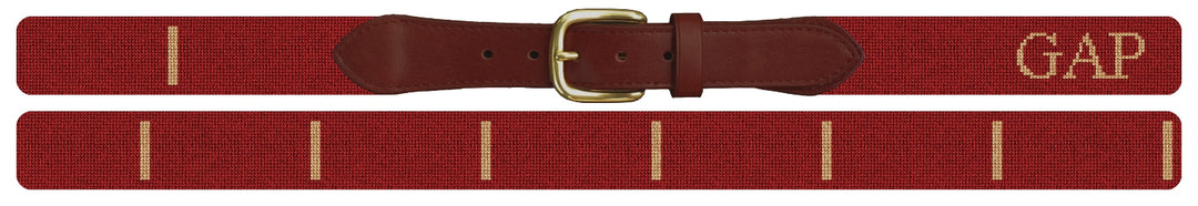 Custom Needlepoint Belt