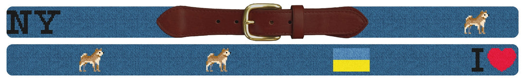 Custom Needlepoint Belt