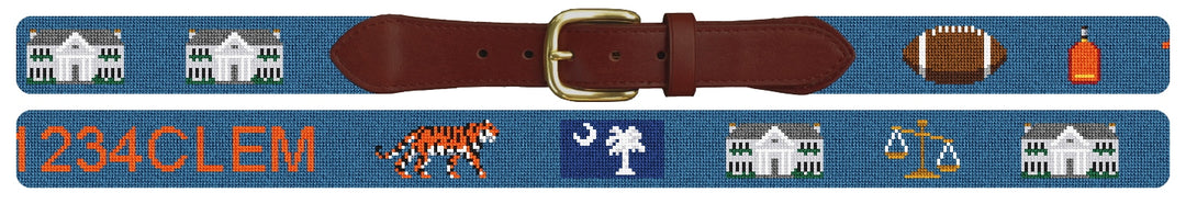 Custom Needlepoint Belt