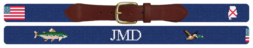 Custom Needlepoint Belt