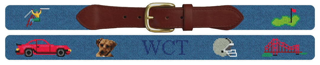 Custom Needlepoint Belt