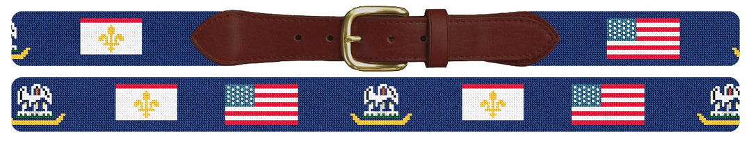 Custom Needlepoint Belt