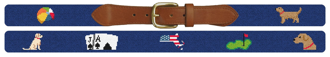 Custom Needlepoint Belt