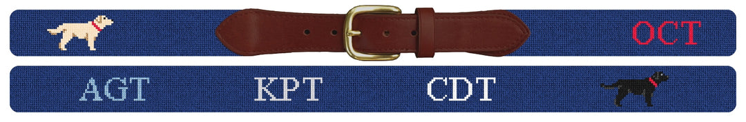 Custom Needlepoint Belt