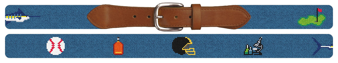 Custom Needlepoint Belt
